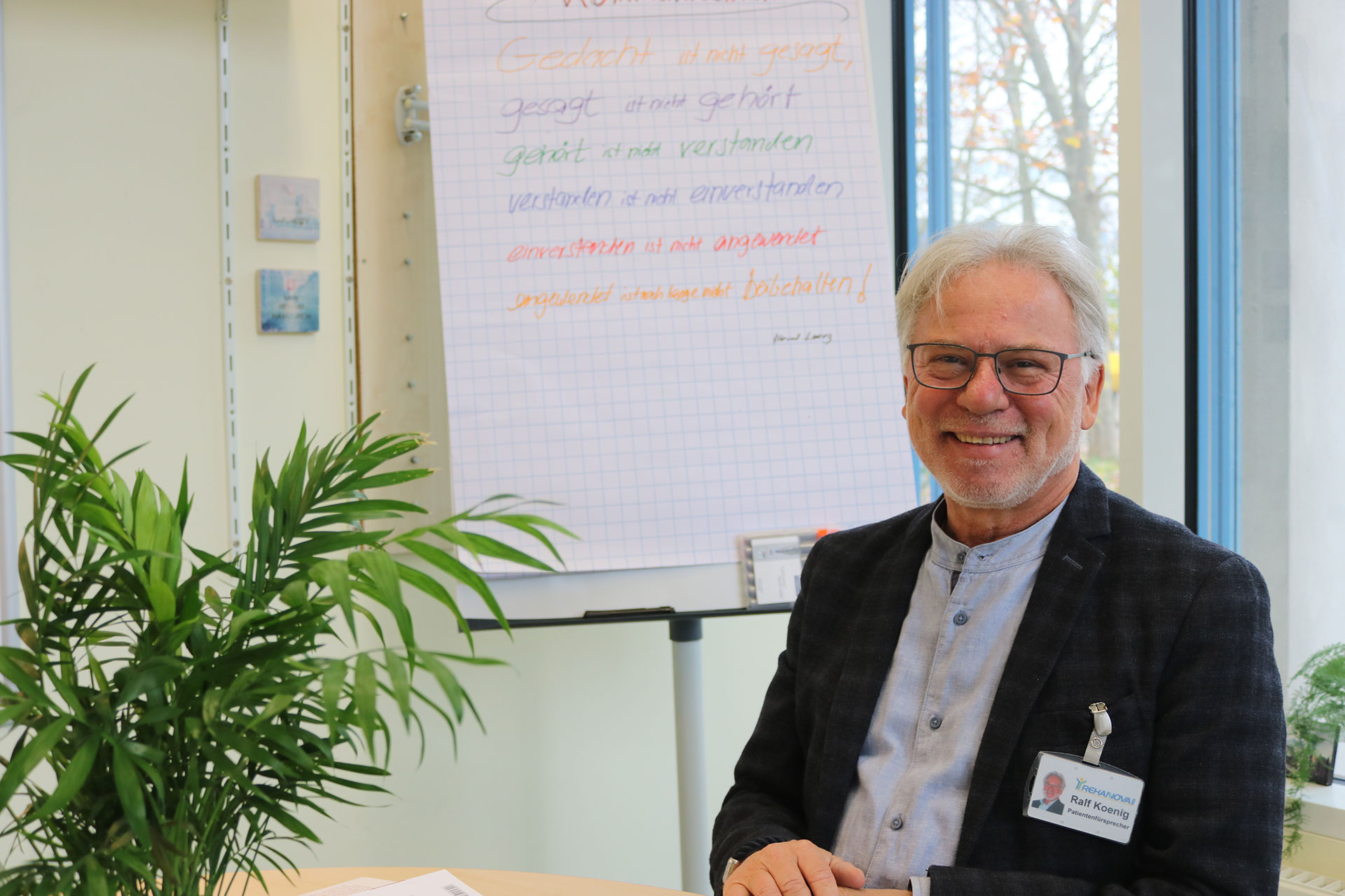 Ralf Koenig ist Ihre Ansprechperson bei Lob und Beschwerden